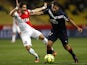 Bordeaux's French defender Marc Planus vies for the ball with Monaco's Portuguese midfielder Joao Moutinho during the French L1 football between match Monaco (ASM) and Bordeaux (GDB) on January 11, 2015