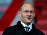 Norwich City manager Alex Neil looks on prior to the Sky Bet Championship match between AFC Bournemouth and Norwich City at Goldsands Stadium on January 10, 2015