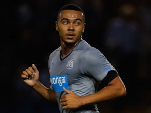 Remie Streete in action for Newcastle on July 30, 2014
