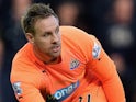 Rob Elliot in action for Newcastle on November 29, 2014