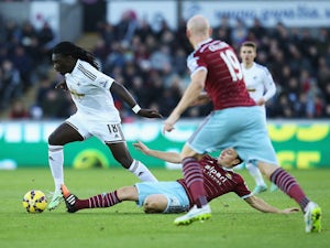 Swansea secure point against Hammers