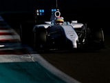 Felipe Nasr of Brazil and Williams drives during day two of Formula One testing at Yas Marina Circuit on November 26, 2014