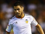 Carles Gil in action for Valencia on August 29, 2014