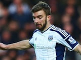 James Morrison in action for West Brom on January 10, 2015