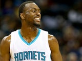 Kemba Walker #15 of the Charlotte Hornets during their game at Time Warner Cable Arena on December 20, 2014