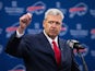 Rex Ryan speaks at a press conference announcing his arrival as head coach of the Buffalo Bills on January 14, 2015