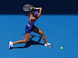 Ana Ivanovic in action on day one of the Australian Open on January 19, 2015