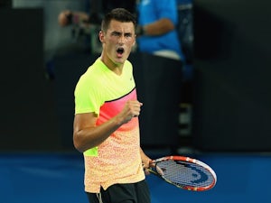 Tomic relishing match with "legend" Hewitt