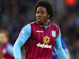Carlos Sanchez in action for Aston Villa on January 10, 2015