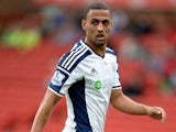 Kemar Roofe in action for West Brom on August 2, 2014