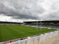 A general view of Kingston Park the home ground of Newcastle Falcons is seen on August 17, 2011