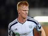 Liam O'Neil in action for West Brom on October 28, 2014