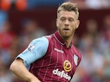Nathan Baker in action for Aston Villa on August 9, 2014