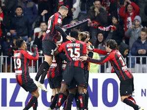 Marseille fall to 10-man Nice