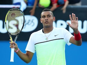 Kyrgios close to ban after $1,500 fine