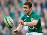 Paddy Jackson of Ireland in action during the RBS Six Nations match between Ireland and Italy at Aviva Stadium on March 8, 2014