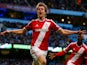Patrick Bamford of Middlesbrough celebrates after scoring the opening goal during the FA Cup Fourth Round match against Manchester City on January 24, 2015