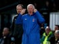 Hartlepool manager Ronnie Moore gestures from the sidelines during the Sky Bet League Two match between Wycombe Wanderers and Hartlepool United at Adams Park on January 3, 2015