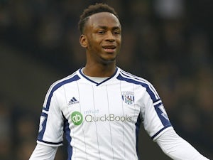 Saido Berahino in action for West Brom on November 29, 2014