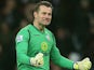 Shay Given in action for Aston Villa on January 4, 2015