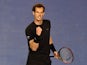 Britain's Andy Murray reacts during his men's singles semi-final match against Czech Republic's Tomas Berdych on day eleven of the 2015 Australian Open tennis tournament in Melbourne on January 29, 2015