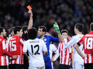 GIF: Cristiano Ronaldo Red Card In Copa Del Rey Final