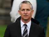 Former England footballer Gary Lineker leaves a Thanksgiving Service to remember the life of former England football manager Sir Bobby Robson on September 29, 2009