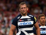 Jonathan Mills of Sale Sharks during the Aviva Premiership match between Gloucester Rugby and Sales Sharks at Kingsholm on September 13, 2014