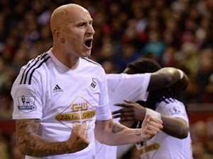 Late Shelvey strike secures victory for Swansea