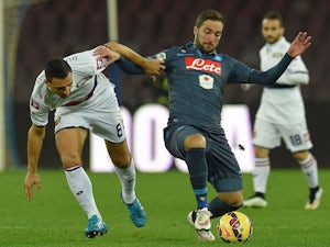 Higuain double downs Genoa
