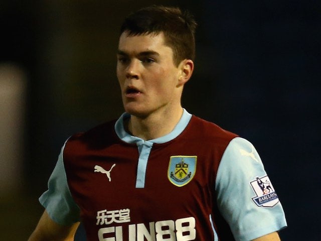 Michael Keane for Burnley on January 5, 2015