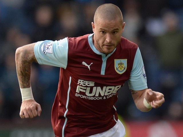 Michael Kightly for Burnley on October 26, 2014