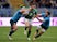 Rob Kearney of Ireland is tackled by Luca Morisi of Italy and Edoardo Gori of Italy during the RBS Six Nations match between Italy and Ireland at the Stadio Olimpico on February 7, 2015
