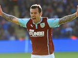 Ross Wallace for Burnley on October 4, 2014