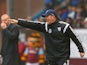 Manager Tony Pulis of West Brom gives direction during the Barclays Premier League match between Burnley and West Bromwich Albion at Turf Moor on February 8, 2015