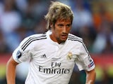Fabio Coentrao for Real Madrid on August 12, 2014