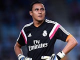 Keylor Navas for Real Madrid on August 31, 2014