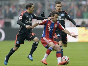 Half-Time Report: Bayern cruising against Hamburger SV