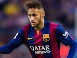 Neymar for Barcelona on December 11, 2014