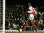 Patrick Vieira of Arsenal scores a simple tap in during the Barclays Premiership match between Arsenal and Crystal Palace at Highbury on February 14, 2005