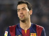 Sergio Busquets for Barcelona on January 4, 2015