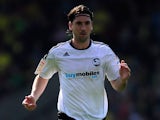 Shaun Barker of Derby County in action during the npower Championship match between Norwich City and Derby County at Carrow Road on April 25, 2011