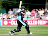 Colin Munro of Worcestershire in action during the Natwest T20 Blast match between Worcestershire Rapids and Lancashire Lightning at New Road on July 6, 2014