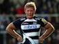Dan Braid of Sale Sharks during the LV= Cup match between Sale Sharks and Wasps on November 1, 2014