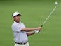 Davis Love III plays his second shot on the 15th hole during the second round of the Sony Open In Hawaii at Waialae Country Club on January 16, 2015