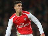 Gabriel in action for Arsenal on February 15, 2015