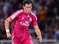 Gareth Bale wearing Real Madrid's fetching pink away strip on August 31, 2014
