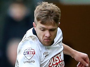 Jamie Ward for Derby County on January 17, 2015