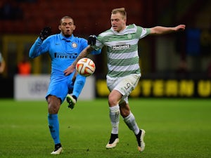 Celtic lead Dundee United at half time