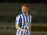 Michael Woods of Hartlepool United in action during the Sky Bet League Two match between Northampton Town and Hartlepool United at Sixfields Stadium on September 16, 2014